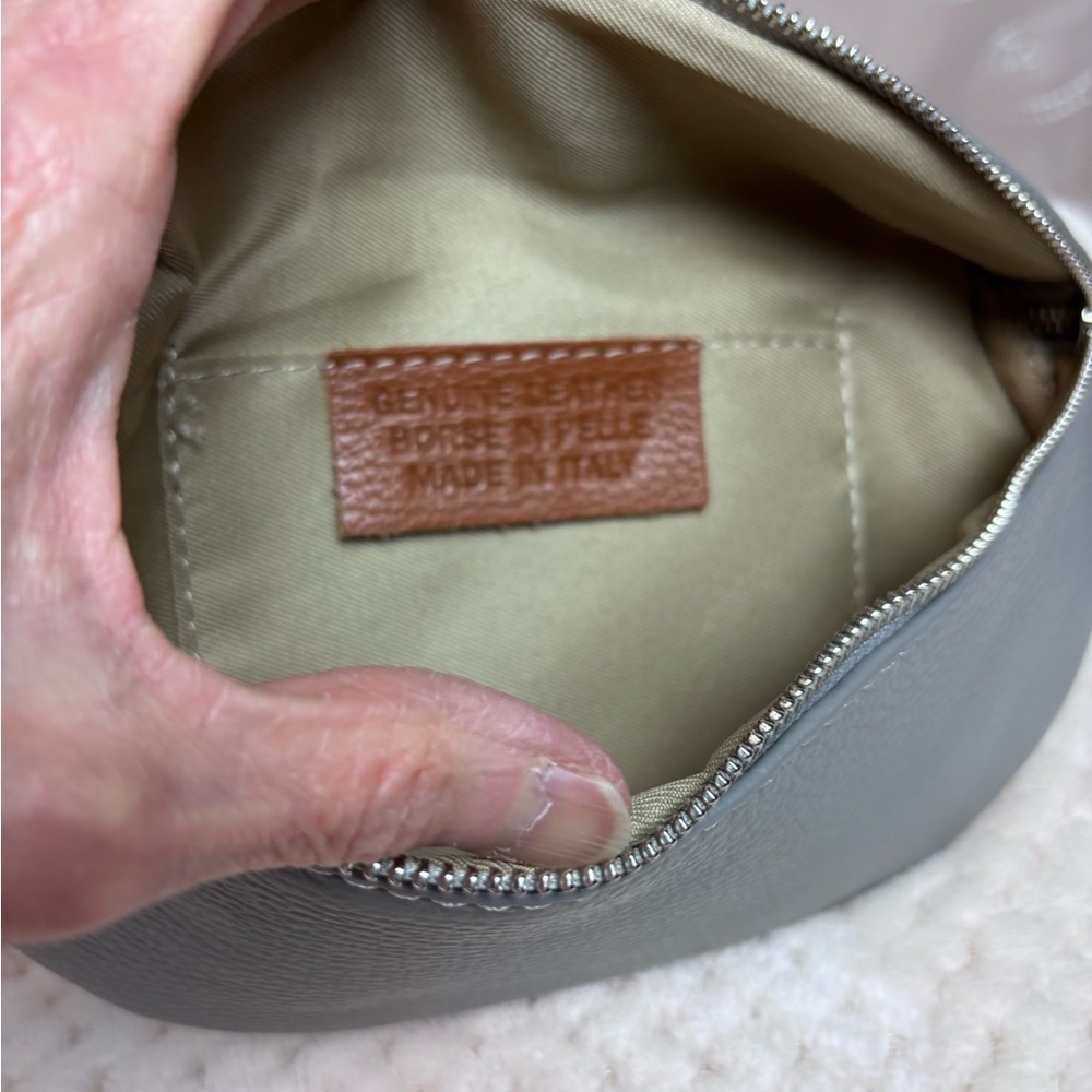 Minimalist Grey Crossbody Belt Bag - Picture 13 of 16